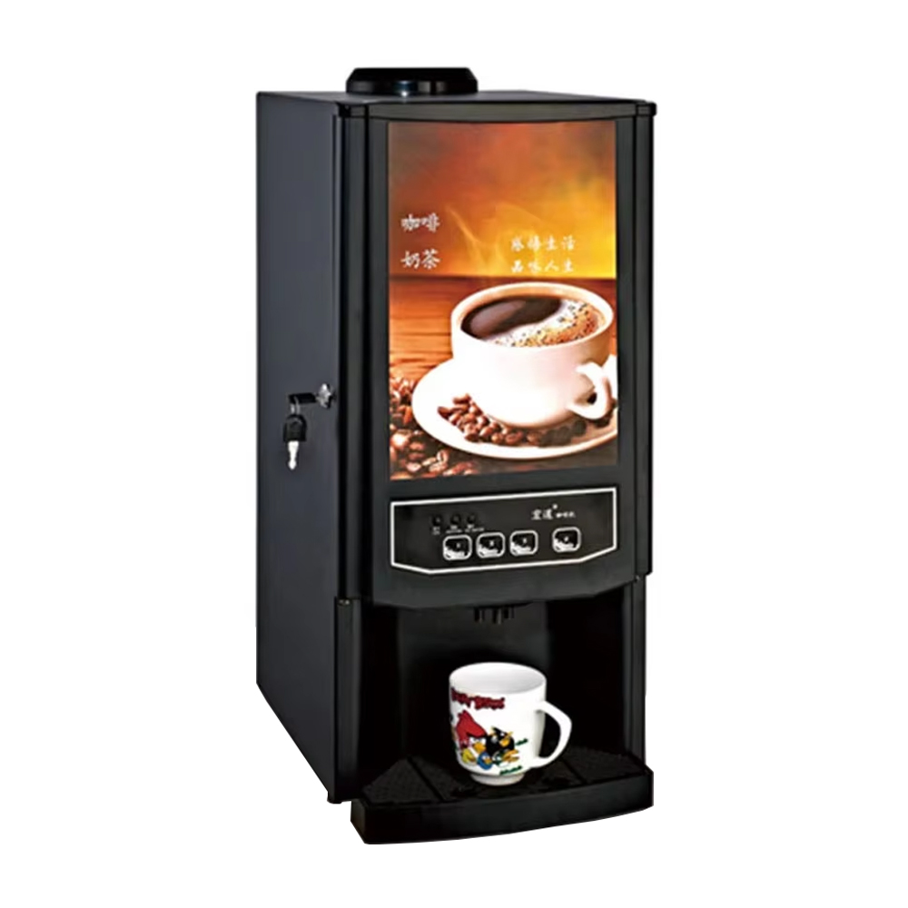 Coffee Tea Vending Machine For Office - Automatic Coffee Machine 2/3 Tank Commercial