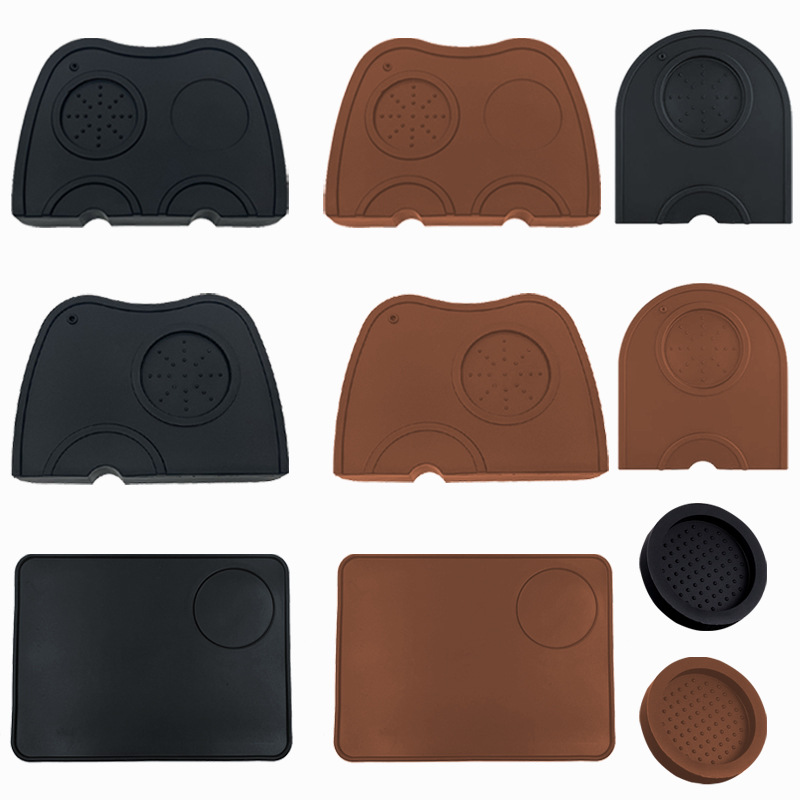 Coffee Tea Holder - Espresso Coffee Tampers Mat Silicone Tamper