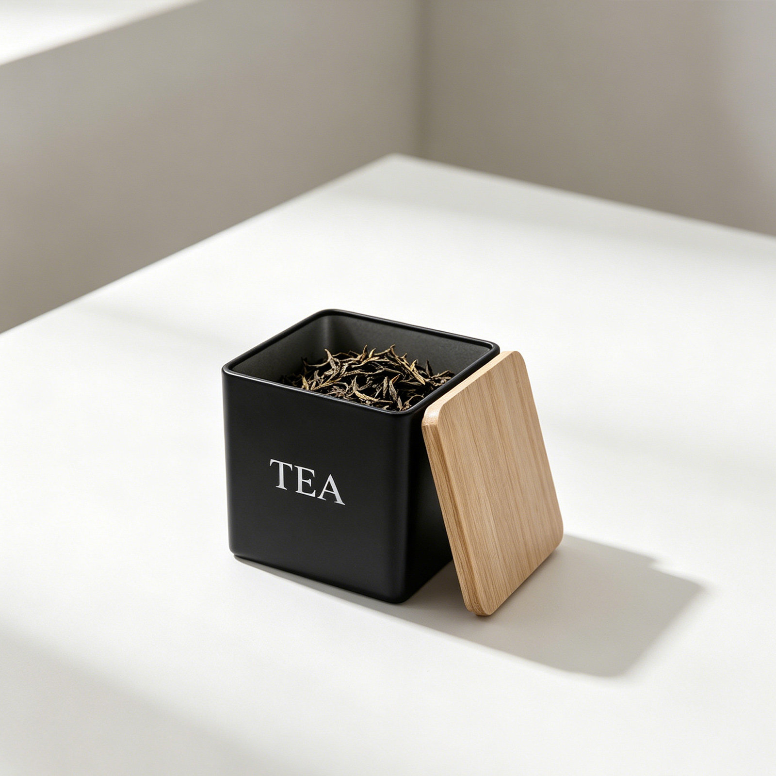 Coffee Tea Sugar Set - 3Pcs Metal Tea Coffee Sugar Canister