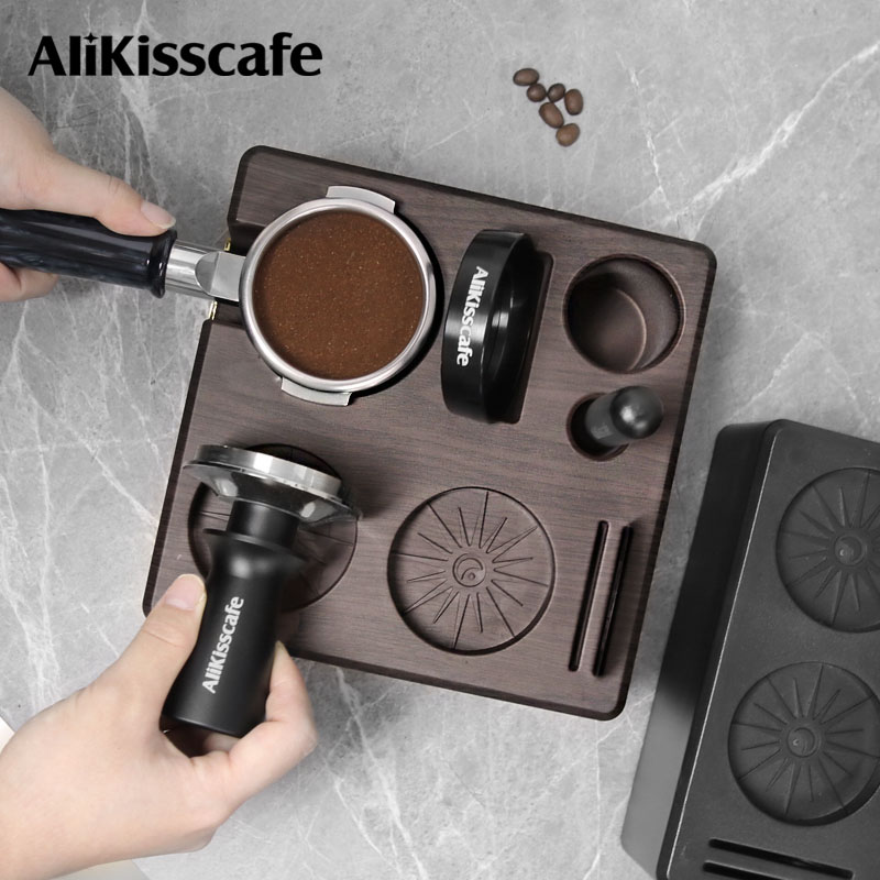 Coffee Tea Holder - Coffee Tamper Station Portafialter Holder Stand