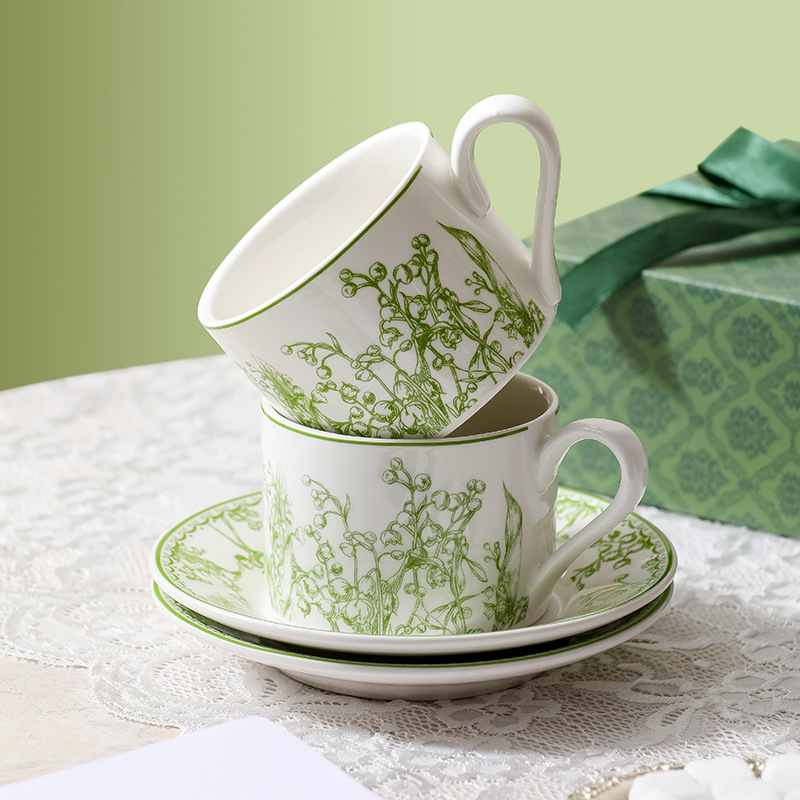 Lily of the Valley Coffee Cup  - đánh giá và giá Valley Tea And Coffee