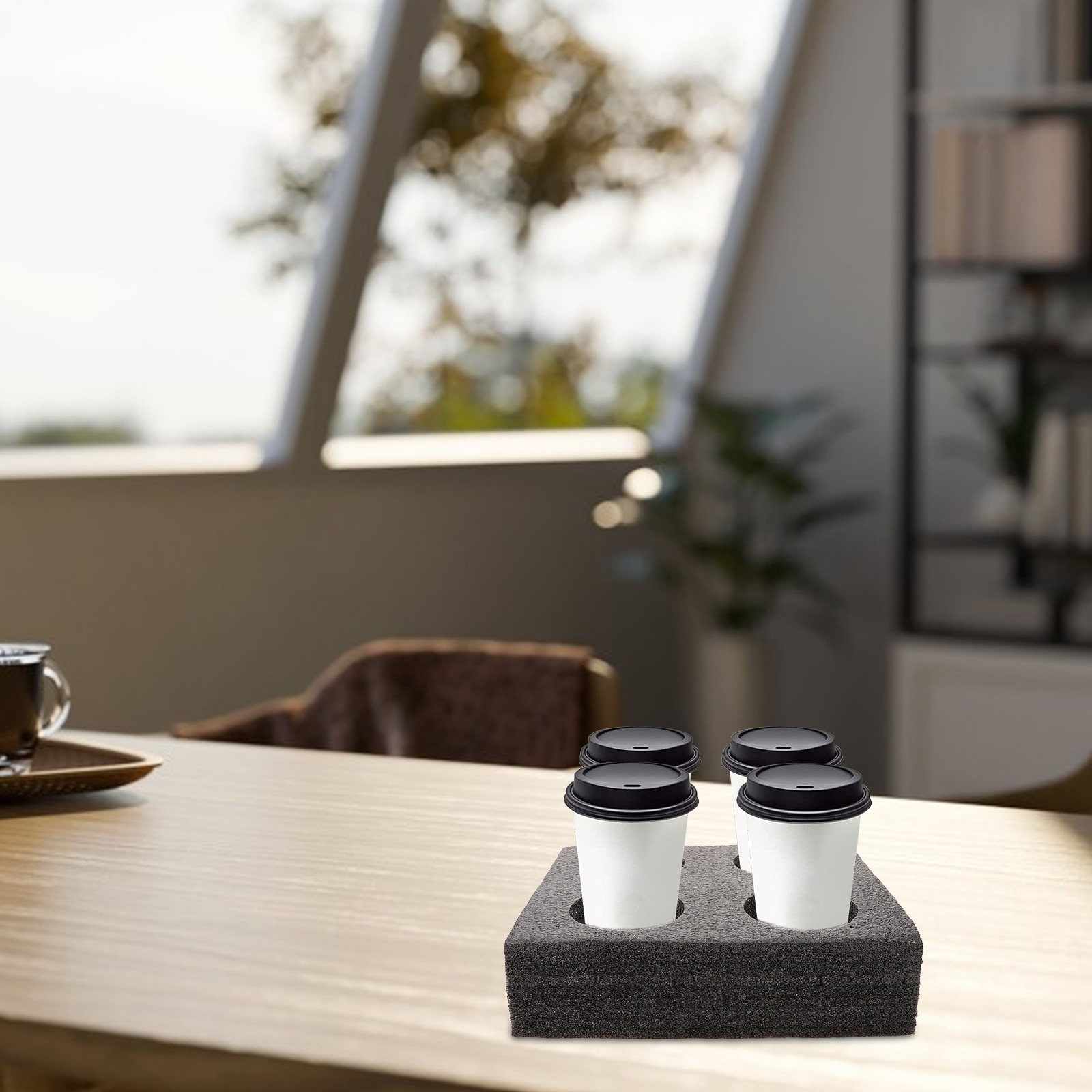 Milk Tea Cup Tray Takeout Coff - đánh giá và giá Coffee Tea Holder