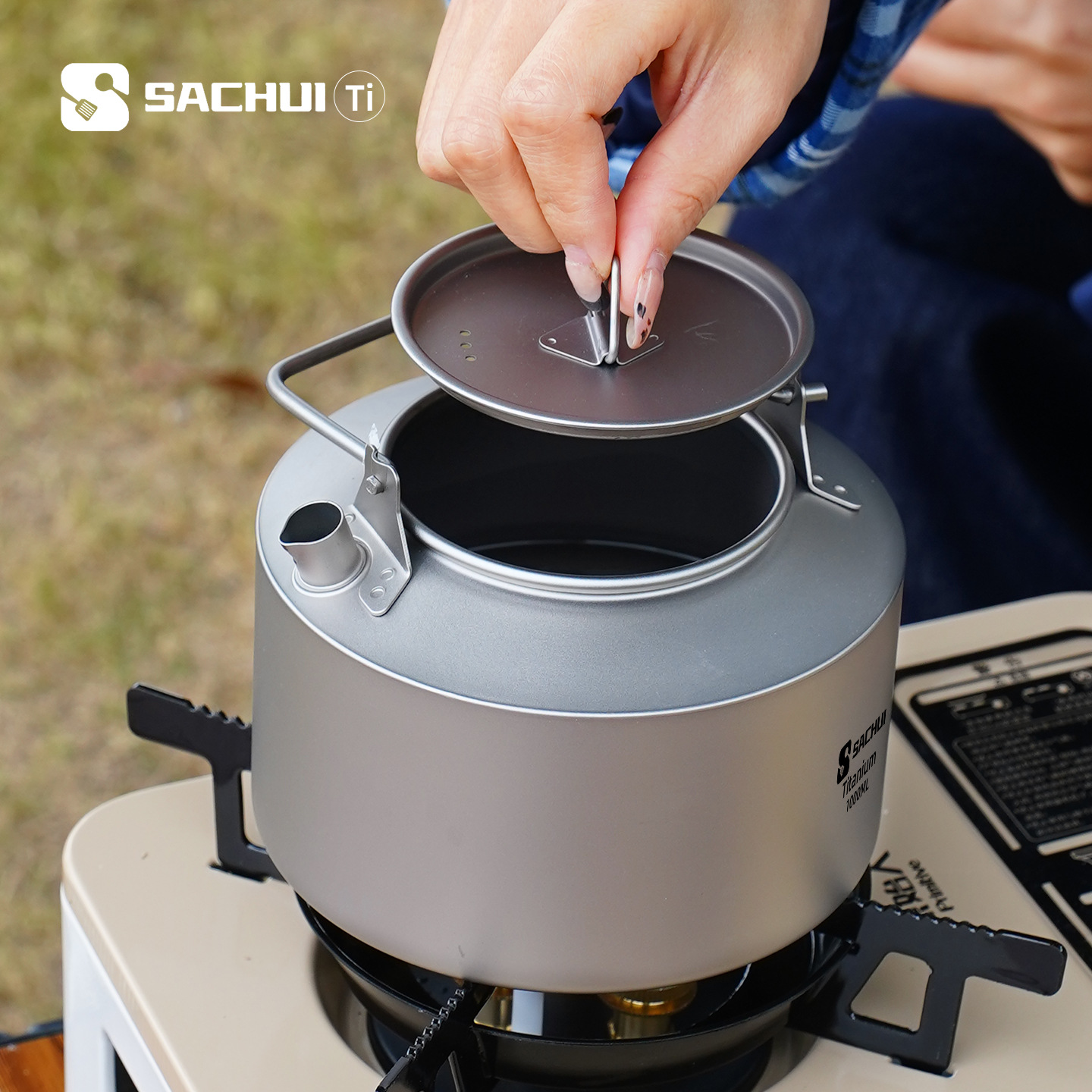 1000ML Pure Titanium Kettle Ou - đánh giá và giá Tea Coffee Pot Set
