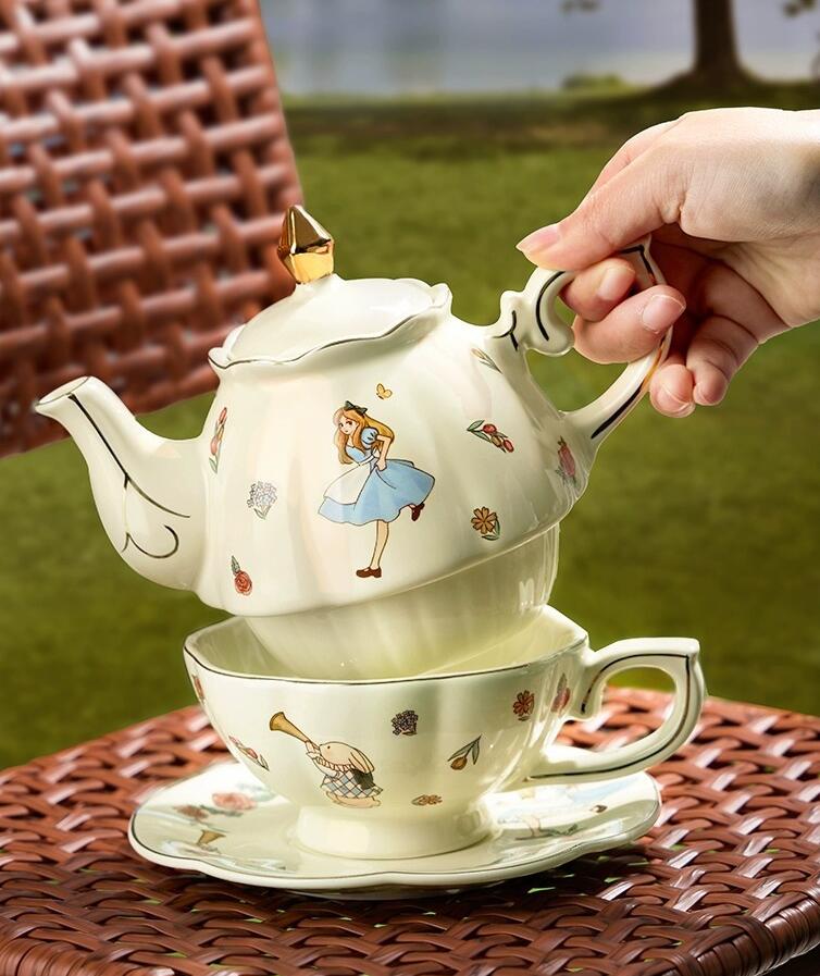 Alice Ceramic Tea and Coffee S - đánh giá và giá Tea Coffee Pot Set
