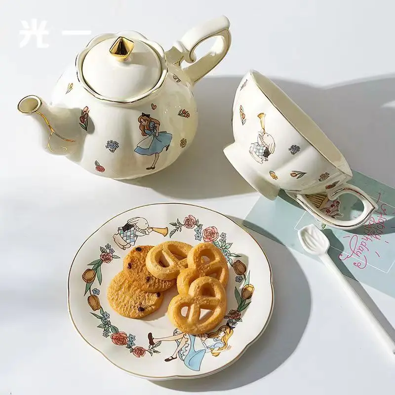 Alice Ceramic Tea and Coffee S - đánh giá và giá Tea Coffee Pot Set