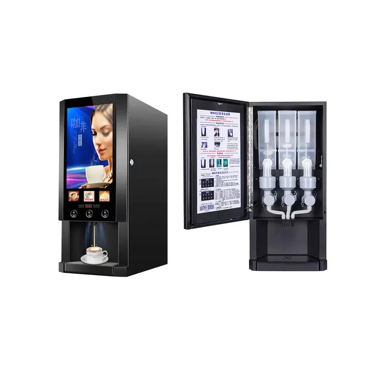 for E30S 3 Milk Tea Vending Ma - đánh giá và giá Coffee Tea Vending Machine For Office
