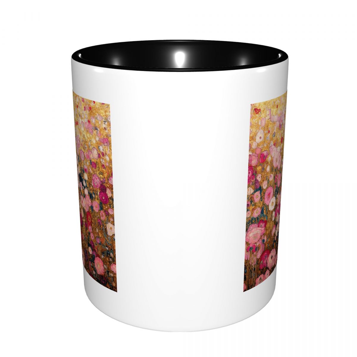 Gustav Klimt Pink Flower Garde - đánh giá và giá Coffee Tea Gardens
