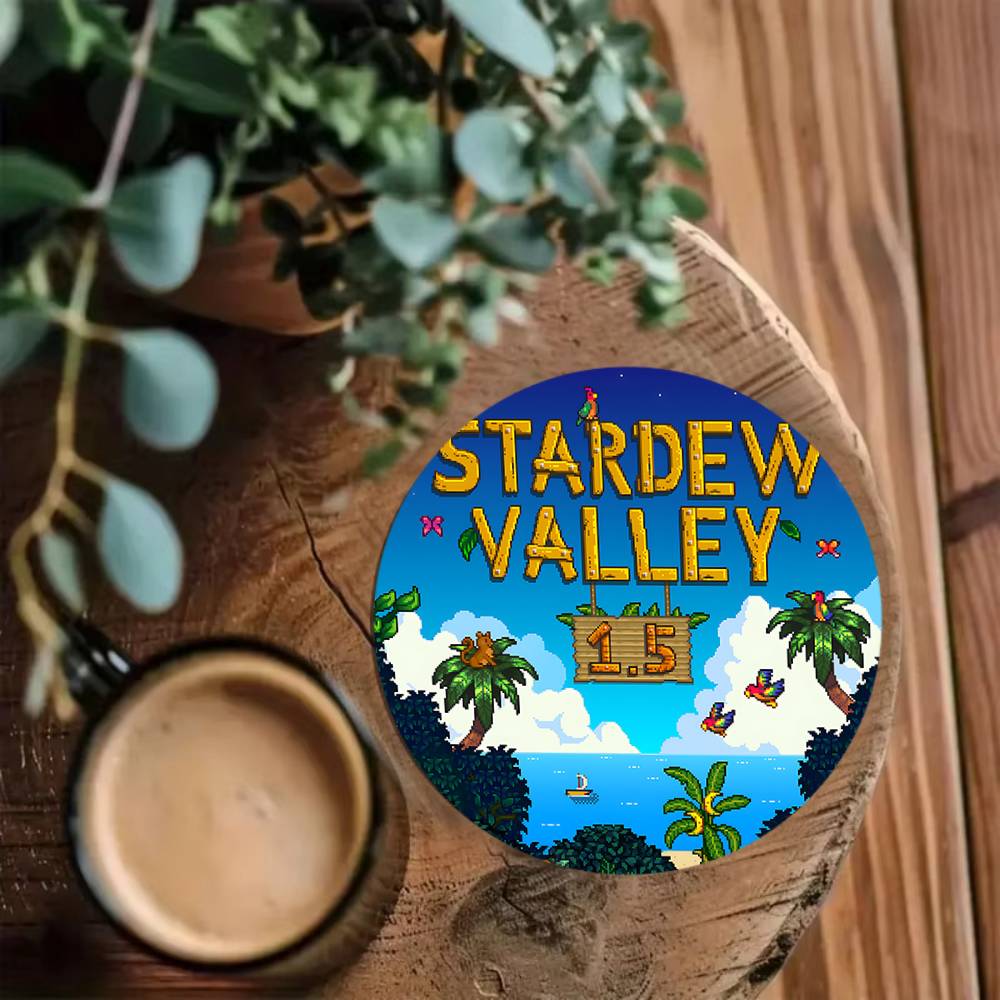 S-Stardew Valley Coasters 10cm - đánh giá và giá Valley Tea And Coffee