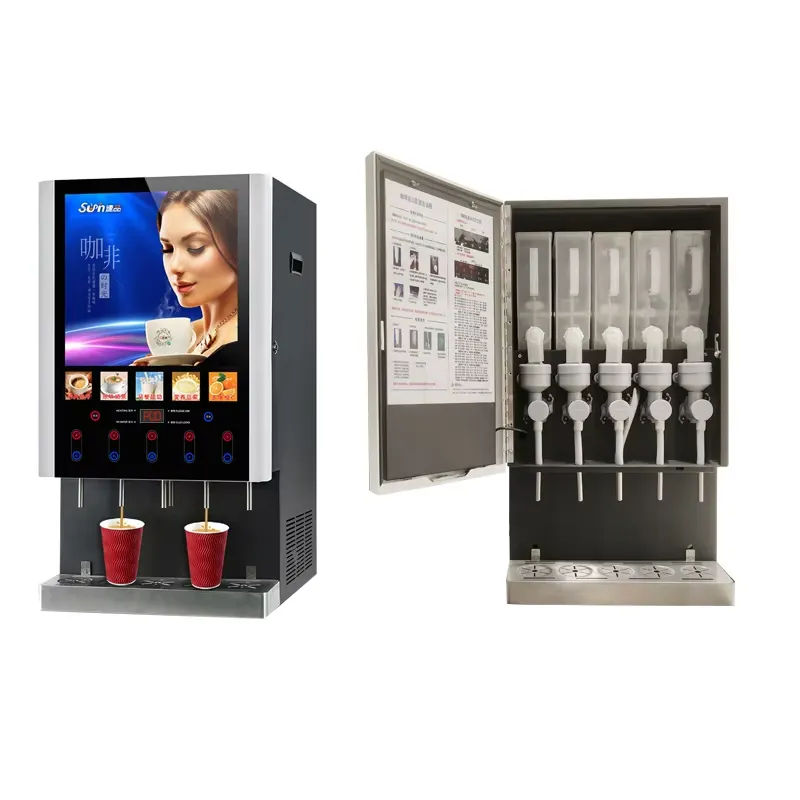 for 50SCW-12 Automatic Coffee  - đánh giá và giá Coffee Tea Vending Machine For Office
