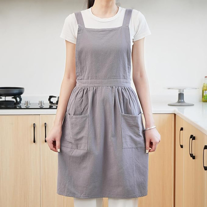 Canvas apron made of cotton su - đánh giá và giá Coffee Tea Gardens