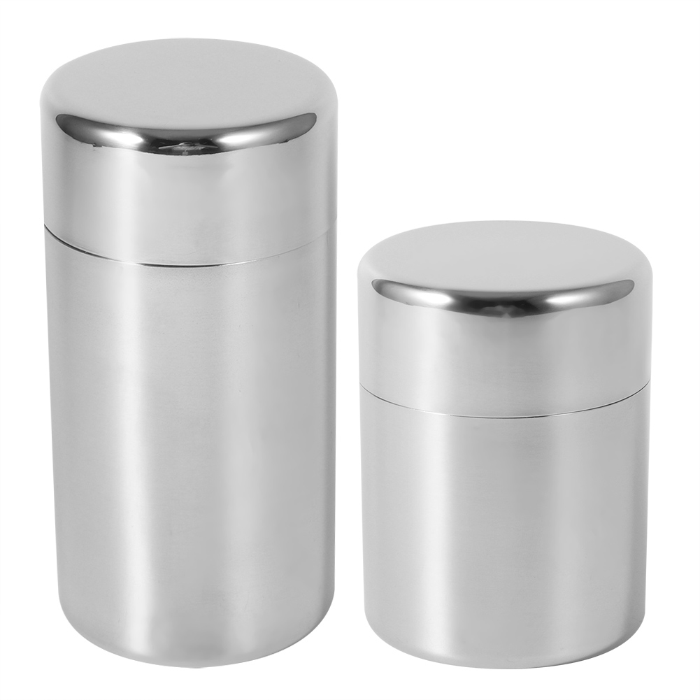 Stainless Steel Tea Leaf Tins  - đánh giá và giá Coffee Tea Sugar Set