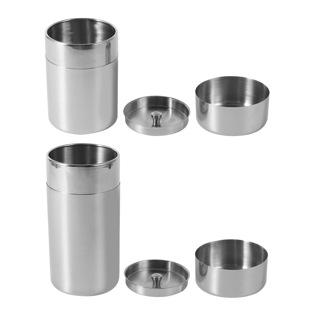 Stainless Steel Tea Leaf Tins  - đánh giá và giá Coffee Tea Sugar Set