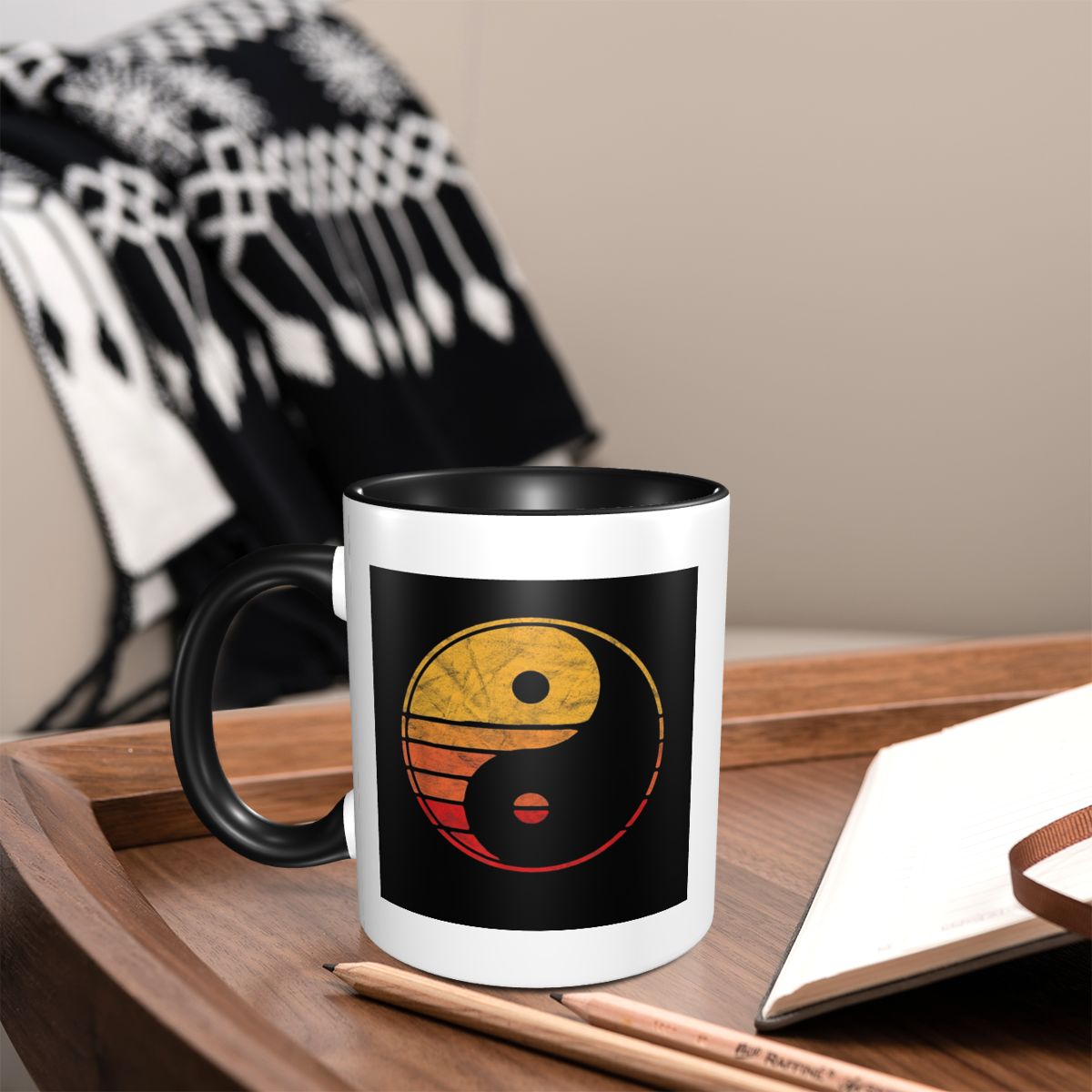 Humor Vintage Yin Yang 80's Mi - đánh giá và giá Coffee Tea Yin Yang