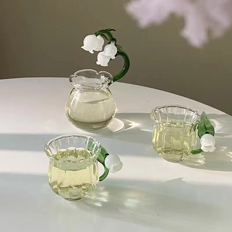 Lily of The Valley Glass Goble - đánh giá và giá Valley Tea And Coffee
