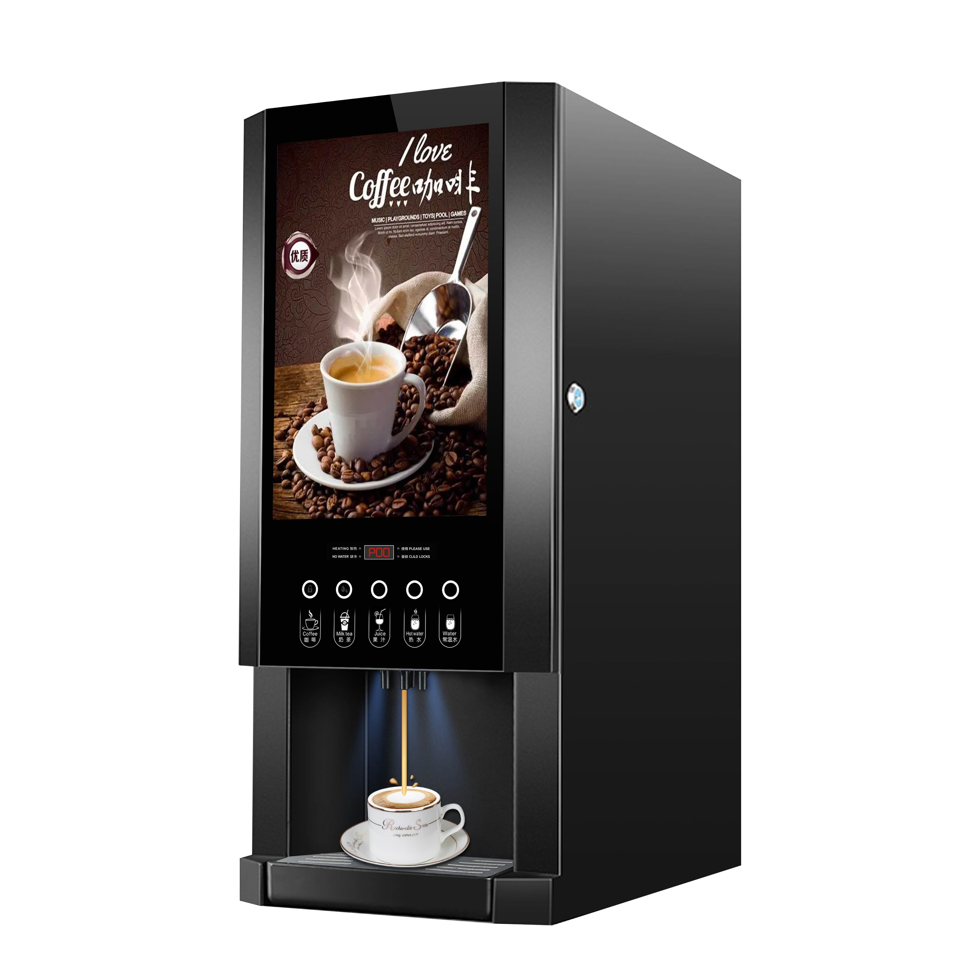 E-30SW Automatic Instant Coffe - đánh giá và giá Coffee Tea Vending Machine For Office