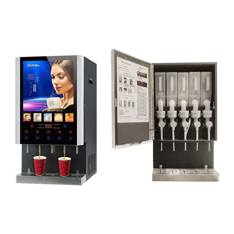 for 50SCW-12L Iced Coffee Vend - đánh giá và giá Coffee Tea Vending Machine For Office