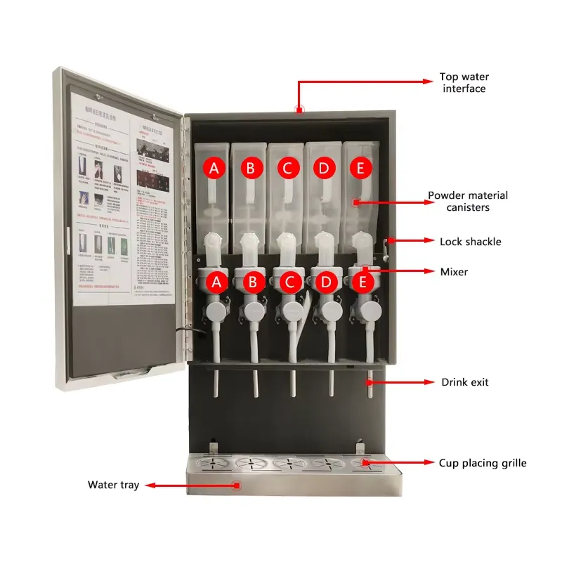 for 50SCW-12L Iced Coffee Vend - đánh giá và giá Coffee Tea Vending Machine For Office