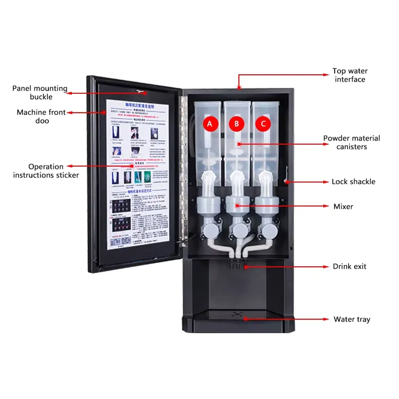 for E30SW Instant Coffee Machi - đánh giá và giá Coffee Tea Vending Machine For Office