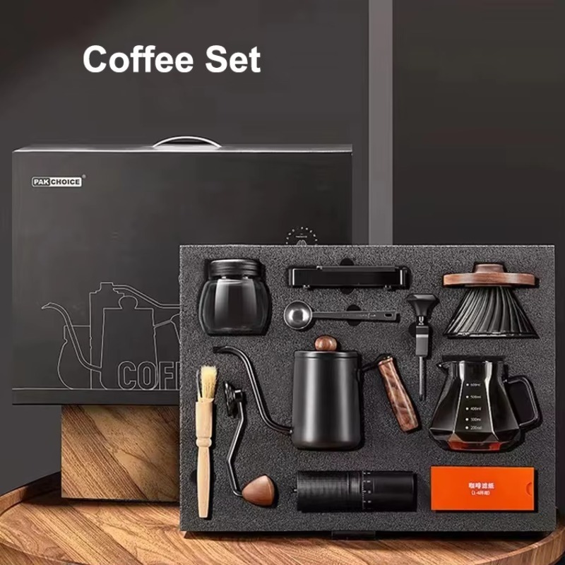 10pcs Travel Coffee Set Manual - đánh giá và giá Tea Coffee Pot Set