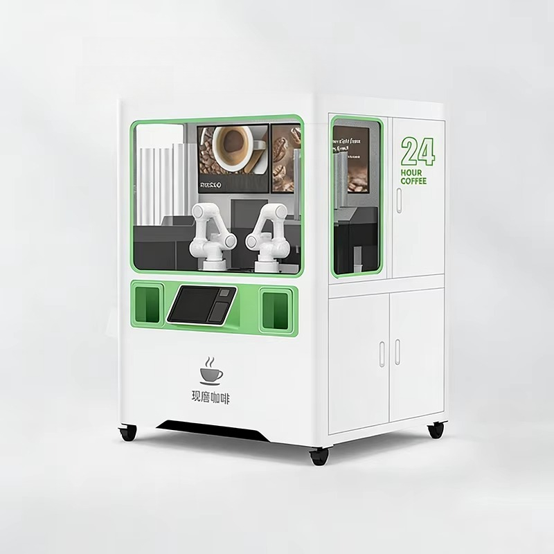Customized Commercial Robotic  - đánh giá và giá Coffee Tea Vending Machine For Office