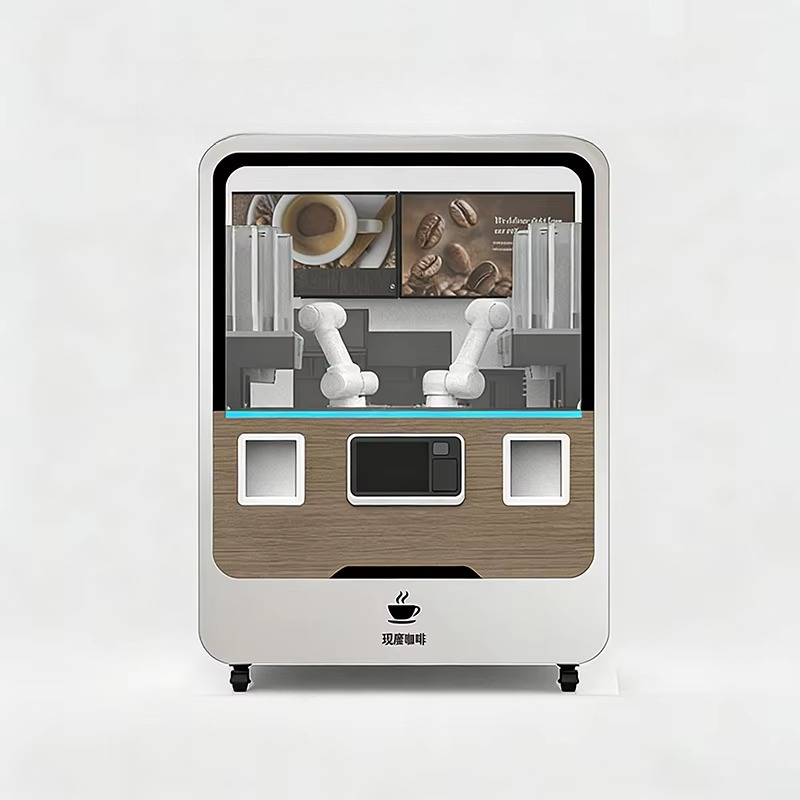 Customized Commercial Robotic  - đánh giá và giá Coffee Tea Vending Machine For Office