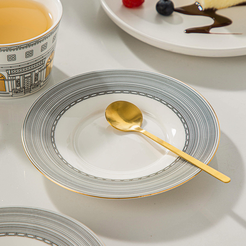 Architectural Cup and Saucer C - đánh giá và giá Tea Coffee Pot Set